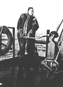 Morner lifesaving  suit during an abandon ship drill