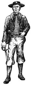 well-dressed privateersman