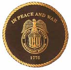 In Peace and War 1775 merchant marine plaque
