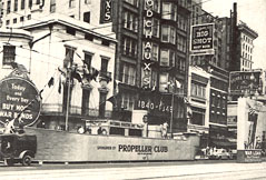 New Orleans Maritime Day 1945 reviewing stand