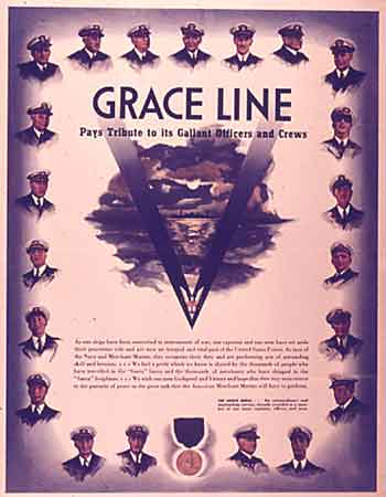 poster Grace Line Pays Tribute