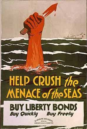 Help crush the menace of the seas poster