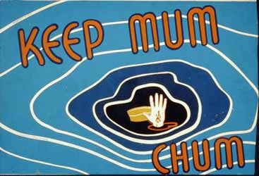 Keep mum chum poster