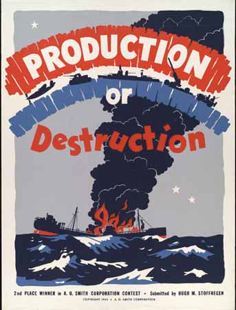 Production or destruction poster