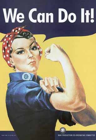 We Can Do It! - Rosie the Riveter poster