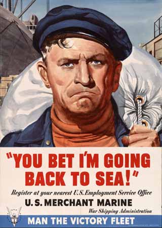 You bet I'm going back to sea! poster
