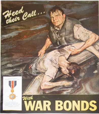 poster Heed their Call. . . With War Bonds